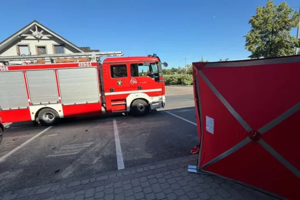 Interwencja służb w Śmiglu – zagrożenie na ulicy Skarżyńskiego