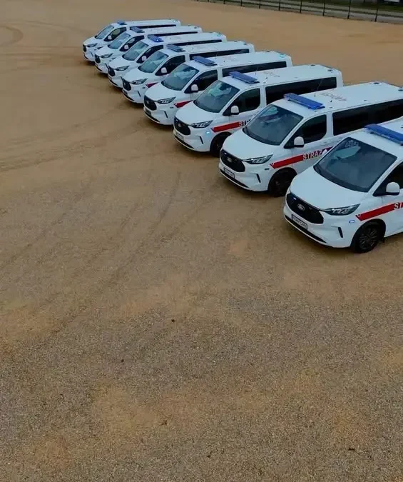 Nowy Ford Transit dla strażaków – zakup dzięki współpracy z miastem