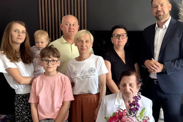 90. urodziny Pani Janiny Szymczak – wieloletniej Kierownik USC w Krzywiniu