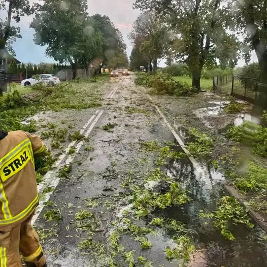 Gmina Krzywiń dziękuje za pomoc po czerwcowych nawałnicach