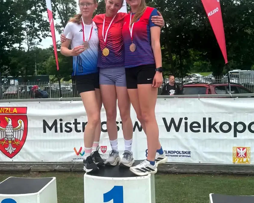 Młodzi lekkoatleci z Gminy Krzywiń zdominowali Mistrzostwa Wielkopolski