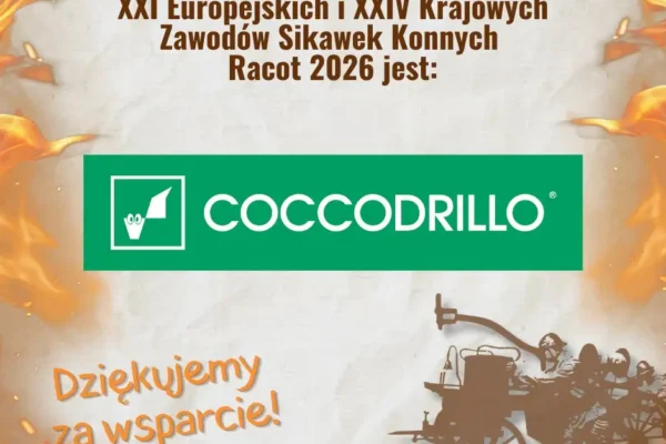 Coccodrillo sponsorem Zawodów Sikawek Konnych w Racocie 2026
