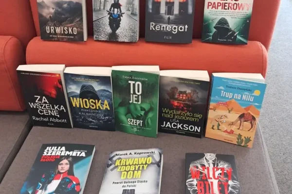 Letnie nowości książkowe w bibliotece w Kościanie