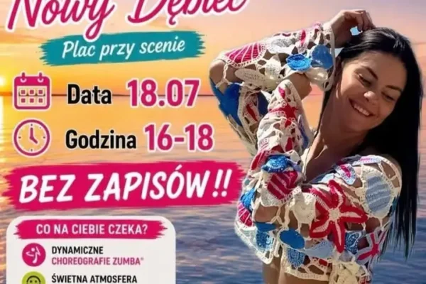 Maraton Zumba w Nowym Dębcu – aktywne popołudnie pełne energii!