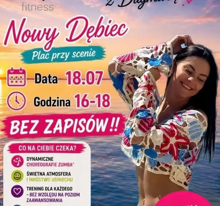 Maraton Zumba w Nowym Dębcu – aktywne popołudnie pełne energii!