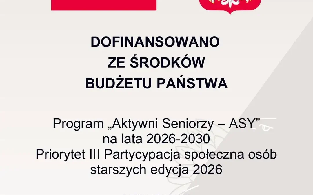 Gmina Kościan z dofinansowaniem na aktywizację seniorów