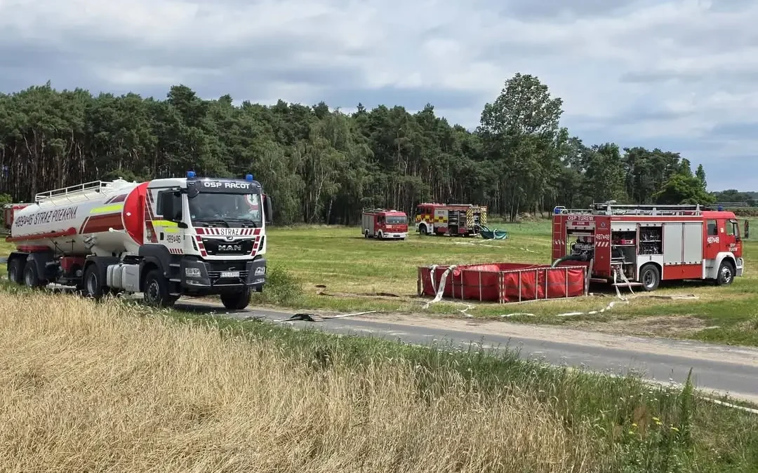 Nowoczesna cysterna w OSP Racot – gmina Kościan wsparła inwestycję