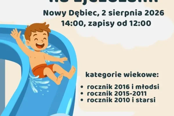 Najszybszy Zjazd na Zjeżdżalni – wakacyjna rywalizacja w Nowym Dębcu