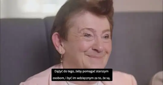 Film promujący Wielkopolskie Telecentrum Opieki z udziałem mieszkanek Kościana