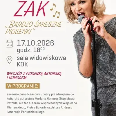 Jesienne wydarzenia w Kościańskim Ośrodku Kultury – ruszyła sprzedaż biletów