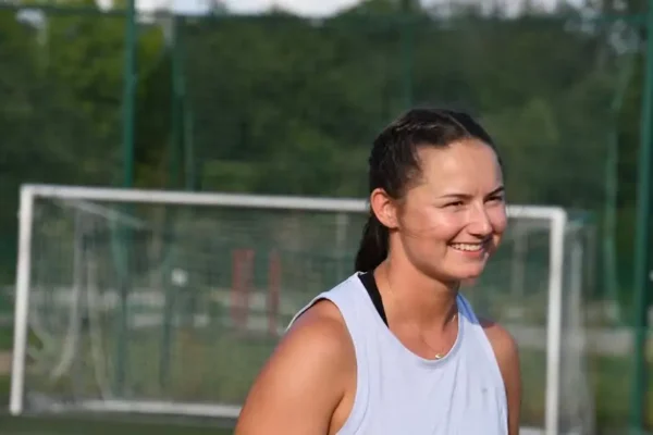 Trening ambasadorski z Klaudią Bilską przy Czempińskim Centrum Sportu