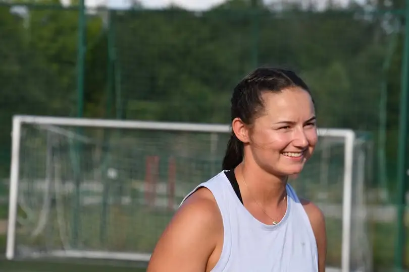 Trening ambasadorski z Klaudią Bilską przy Czempińskim Centrum Sportu