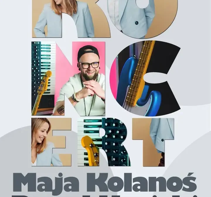 Koncert Mai Kolanoś i Pawła Kosickiego na śmigielskim rynku