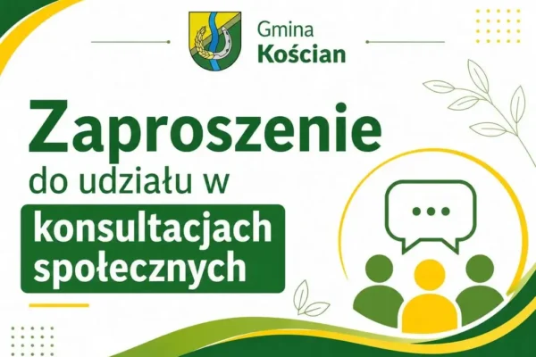 Konsultacje społeczne projektu Strategii Rozwoju Gminy Kościan na lata 2026–2035