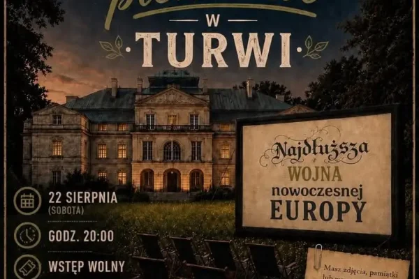 Kino plenerowe w Turwi: film, historia i wspomnienia w parku pałacowym