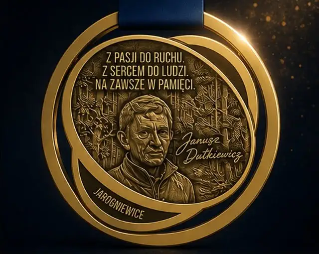 Medale Biegu Pamięci Janusza Dutkiewicza już gotowe – zapisy trwają do 25 sierpnia