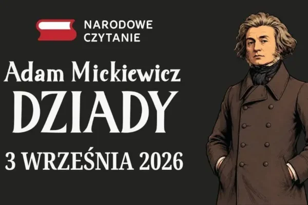 Narodowe Czytanie 2026 w Kościanie: Dziady, warsztaty i duchy w bibliotece