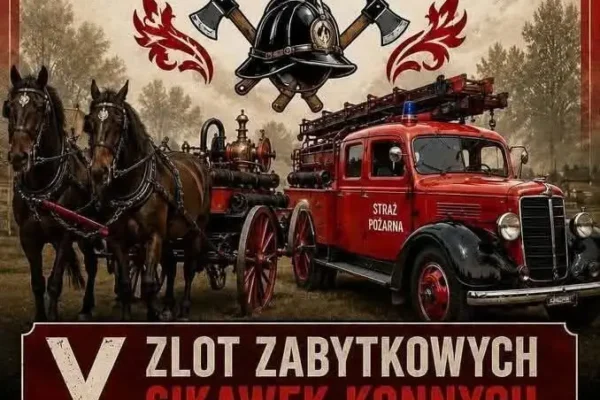X Zlot Zabytkowych Sikawek i Pojazdów Strażackich w Bielewie już w niedzielę