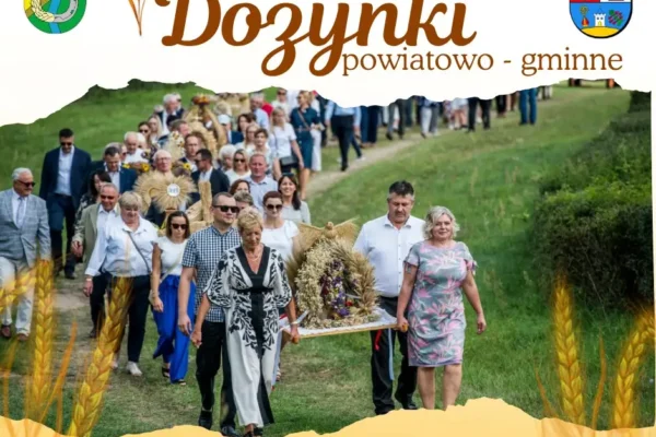 Dożynki Powiatowo-Gminne w Racocie: korowód, msza i obrzęd „Złote Kłosy”