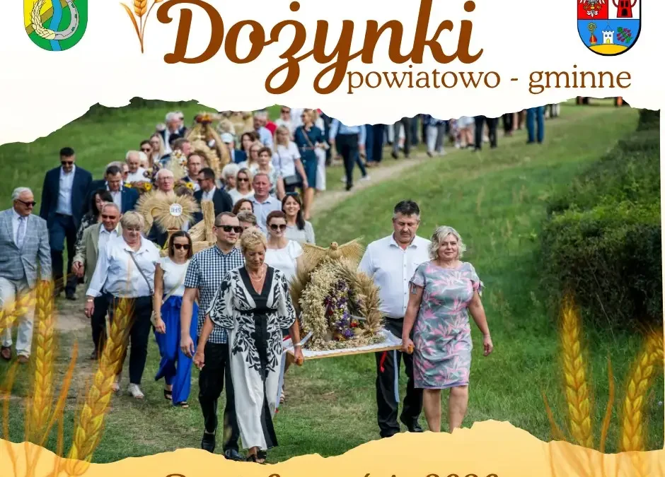 Dożynki Powiatowo-Gminne w Racocie: korowód, msza i obrzęd „Złote Kłosy”