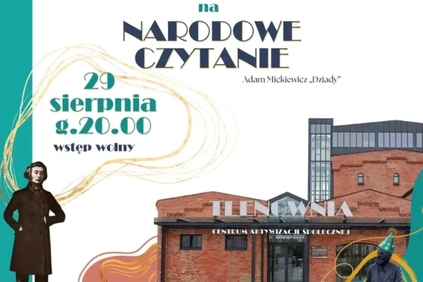 Narodowe Czytanie 2026 w Czempiniu: „Dziady” w mrocznej atmosferze