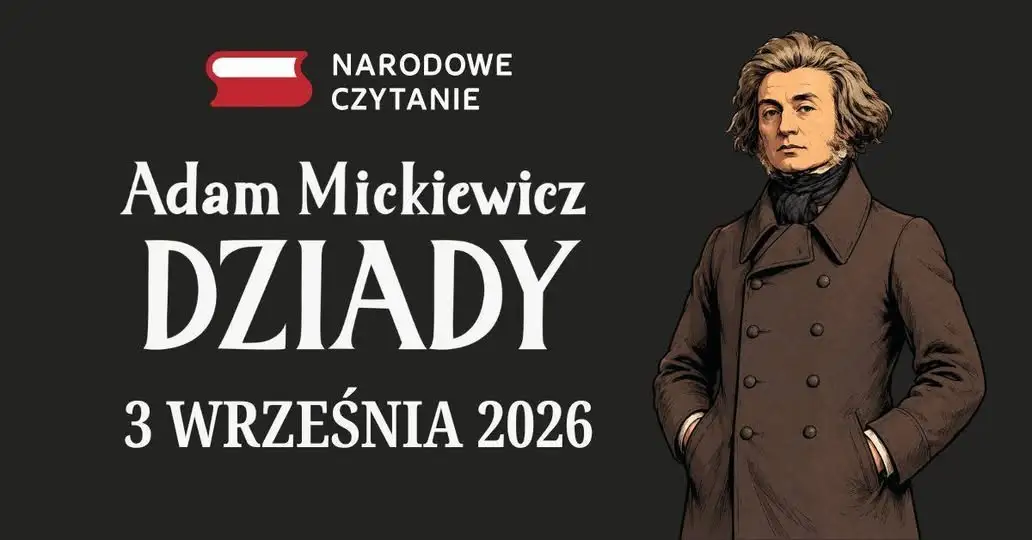 Narodowe Czytanie „Dziadów” w bibliotece w Kościanie – dziś o 16:00
