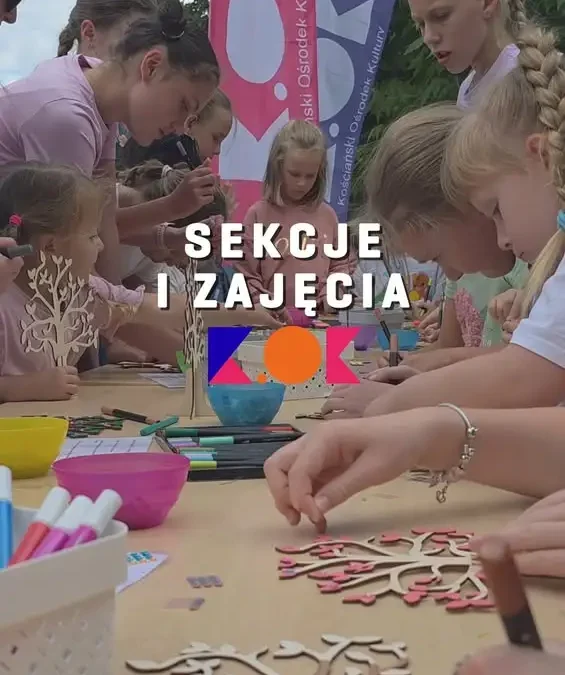 Kościański Ośrodek Kultury otwiera zapisy na zajęcia stałe w sezonie 2026/2027