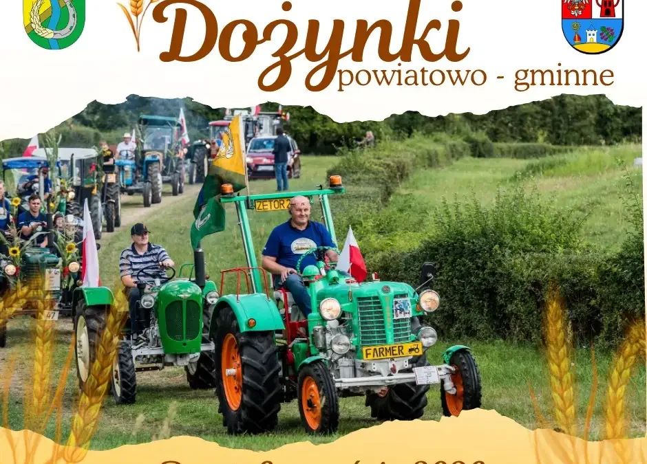 Dożynki Powiatowo-Gminne w Racocie: atrakcje dla całych rodzin już 6 września