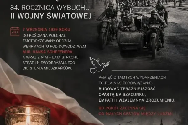 85. rocznica wybuchu II wojny światowej – Kościan pamięta o bohaterach