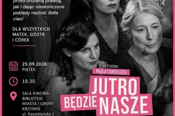 „Jutro będzie nasze” – wyjątkowy seans w Kinie Biblioteki w Krzywiniu
