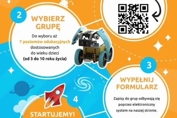 Zapisy na zajęcia z robotyki i programowania GO4Robot w Śmiglu trwają