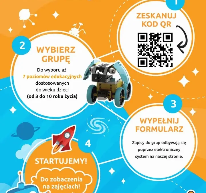 Zapisy na zajęcia z robotyki i programowania GO4Robot w Śmiglu trwają