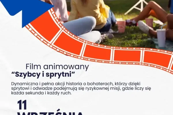 Kino pod chmurką w Starej Przysiece Pierwszej: ostatni sezonowy pokaz filmu animowanego