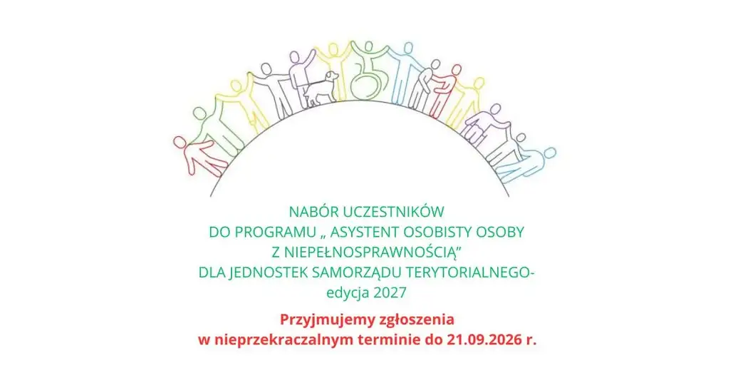 Kościan: rusza nabór do programu „Asystent osobisty osoby z niepełnosprawnością” – edycja 2027