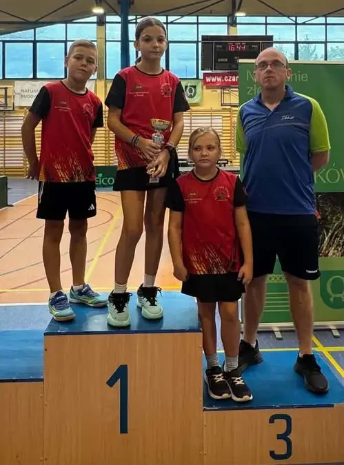 Tenis stołowy: Nina Nowak na podium I Grand Prix Wielkopolski w Czarnkowie