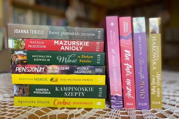Nowości wydawnicze w Filii Bibliotecznej w Lubiniu na jesienne wieczory