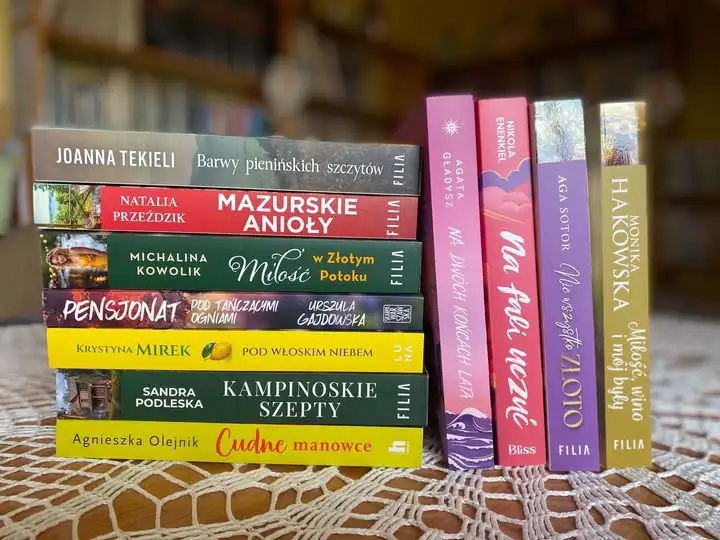 Nowości wydawnicze w Filii Bibliotecznej w Lubiniu na jesienne wieczory