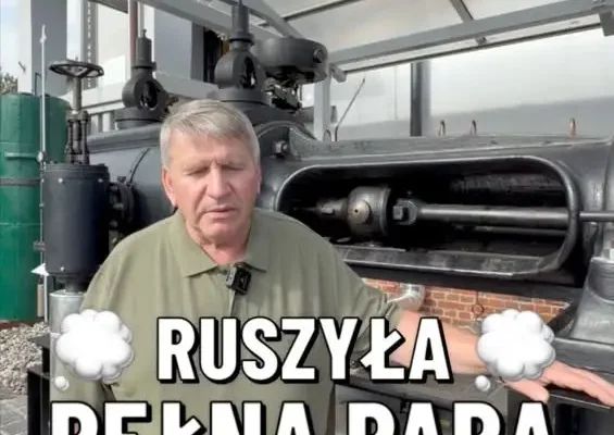 Turew: w zabytkowej gorzelni znów działa maszyna parowa