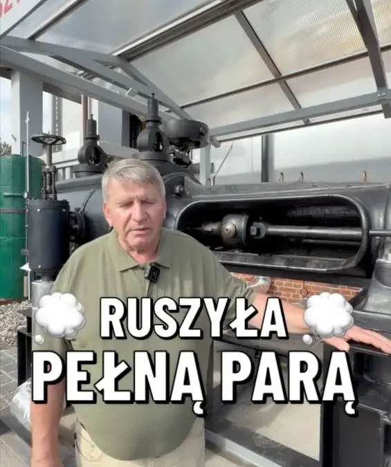 Turew: w zabytkowej gorzelni znów działa maszyna parowa