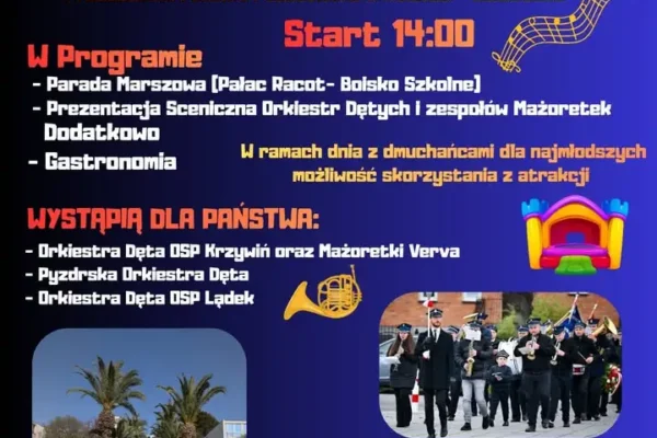 I Festiwal Orkiestr Dętych „Racockie Dęciaki” – 20 września w Racocie