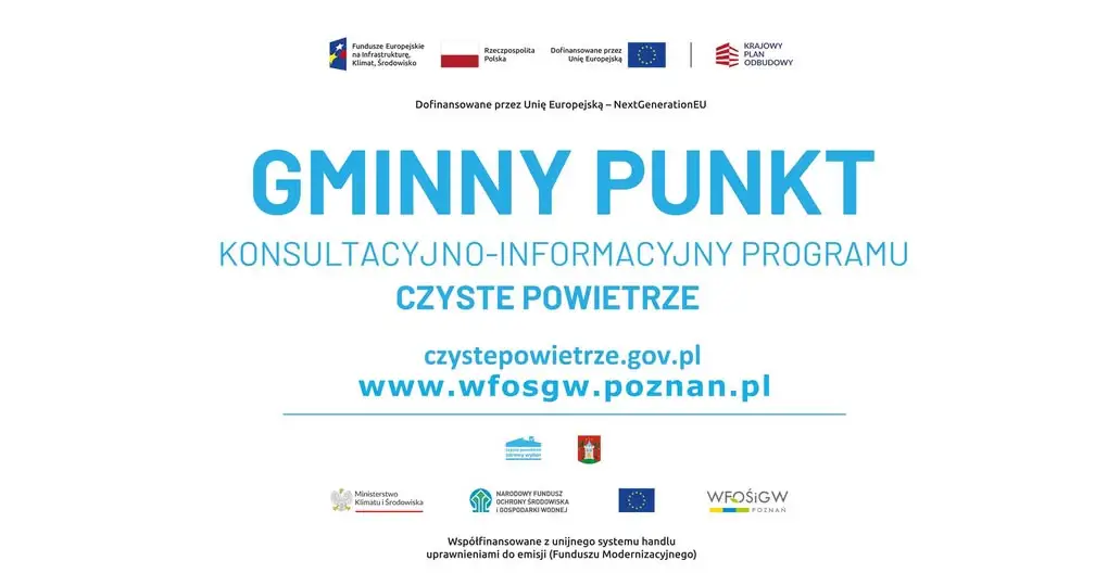 Czyste Powietrze: spotkanie informacyjne w Śmiglu już w niedzielę