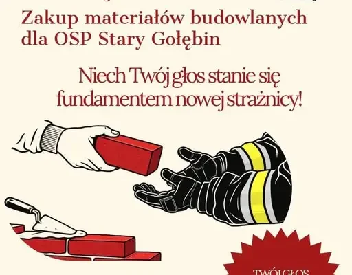Ostatnie dni głosowania w Budżecie Obywatelskim Gminy Czempiń. OSP Stary Gołębin walczy o wsparcie