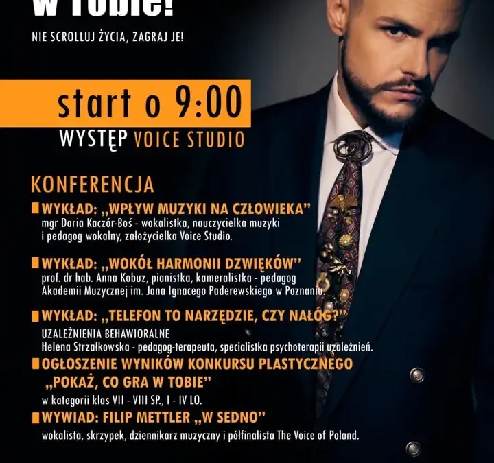 Muzyka, wiedza i rozmowy o zdrowiu – wyjątkowe spotkanie dla młodzieży w Kościanie