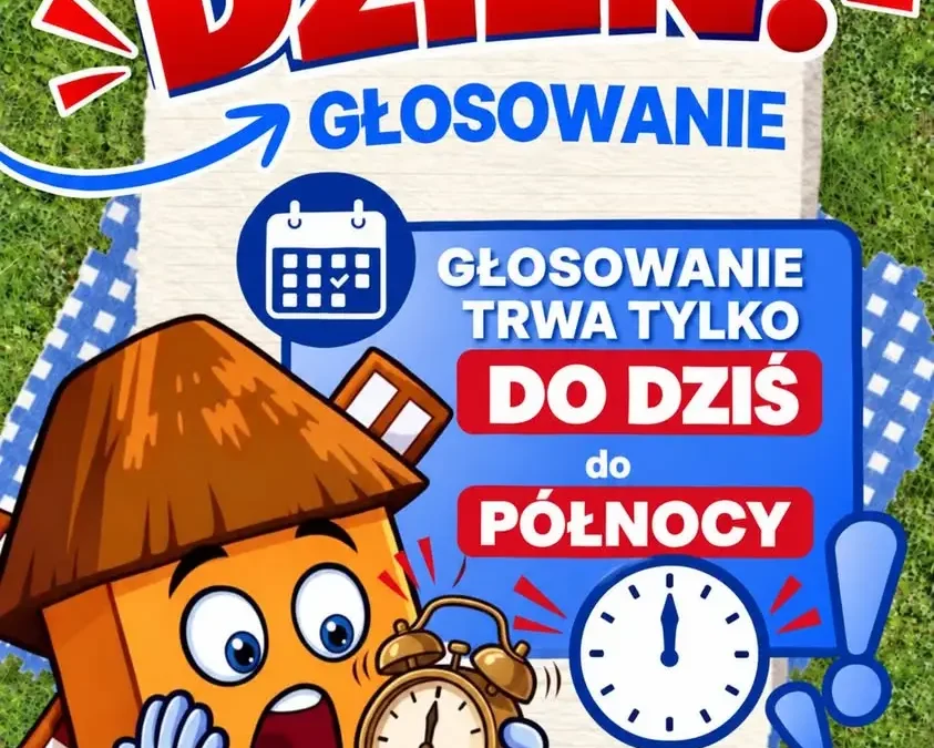 Ostatni dzień głosowania w Śmigielskim Budżecie Obywatelskim