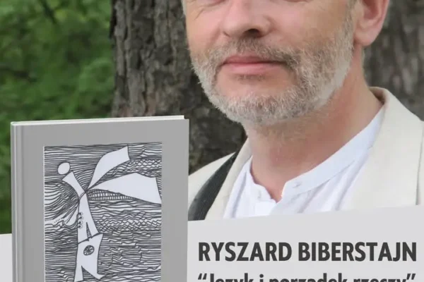 Spotkanie autorskie z Ryszardem Biberstajnem w Kościanie – promocja książki „Język i porządek rzeczy”