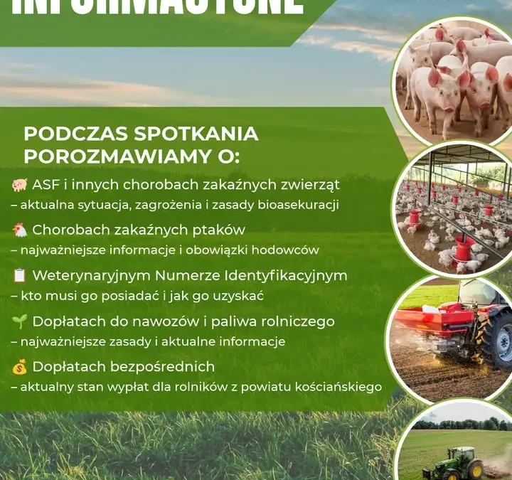 Spotkanie dla rolników w Bielewie – ASF, dopłaty i bioasekuracja