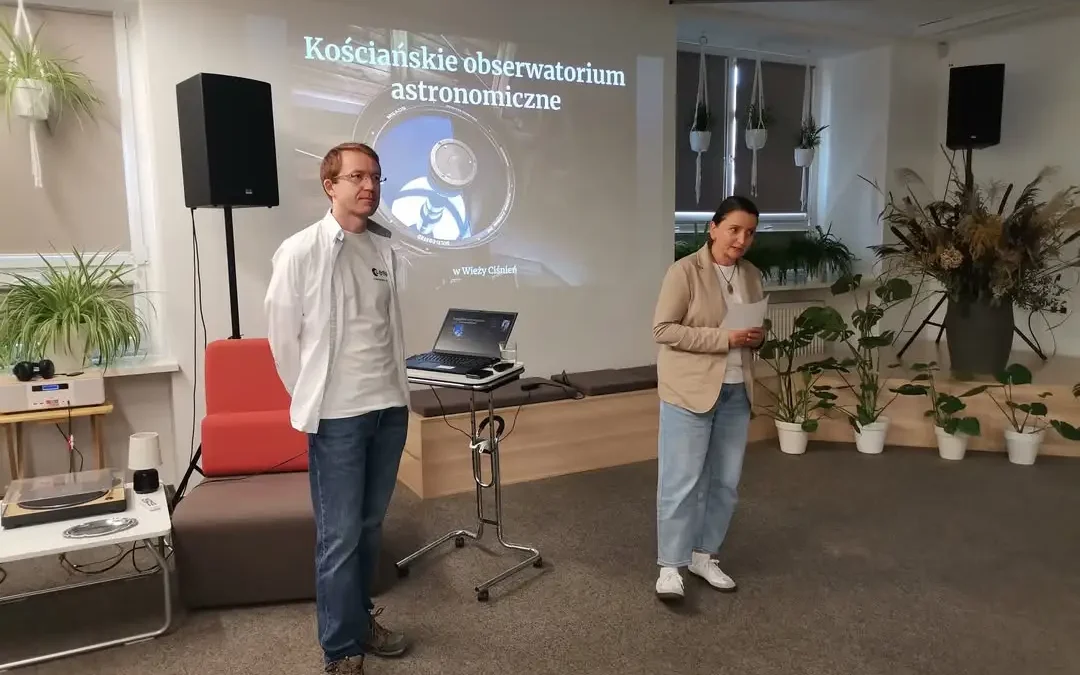 Obserwatorium astronomiczne w Kościanie: spotkanie z Mateuszem Maliczakiem w ratuszu