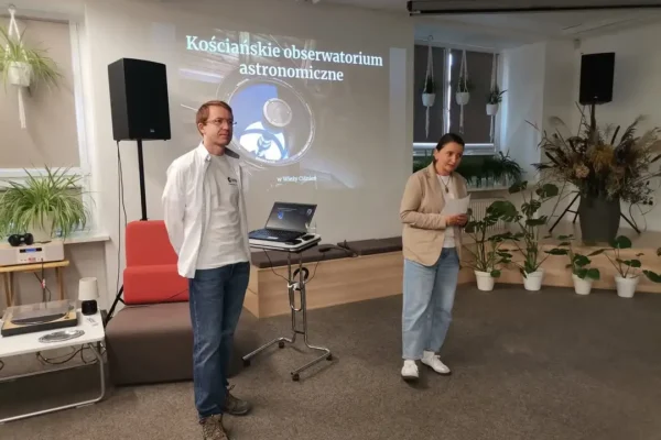 Obserwatorium astronomiczne w Kościanie: spotkanie z Mateuszem Maliczakiem w ratuszu