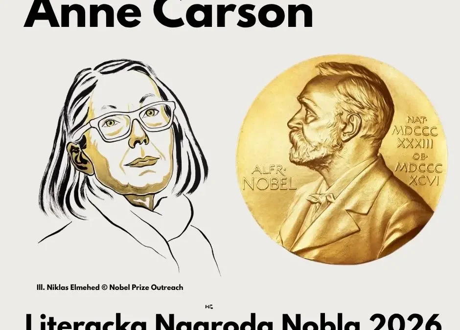 Anne Carson laureatką Literackiej Nagrody Nobla 2026