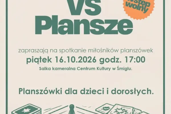 Śmigiel: Spotkanie miłośników planszówek już w piątek